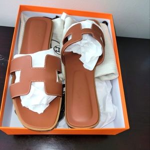 hermes oran sandals